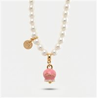 Necklace Bysimon Woman AMO CAPRI in Steel Perla 3541894